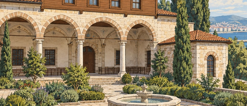 Sadi Dervish Lodge Kuvayi Milliye Museum çizimi, Samsun