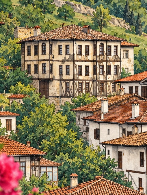 City of Safranbolu çizimi, Karabük