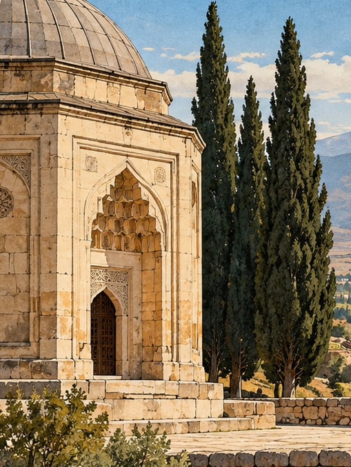 Şah Süleyman Tomb çizimi, Niğde