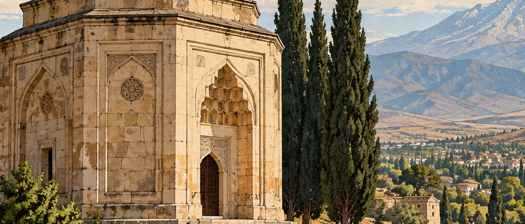 Şah Süleyman Tomb çizimi, Niğde