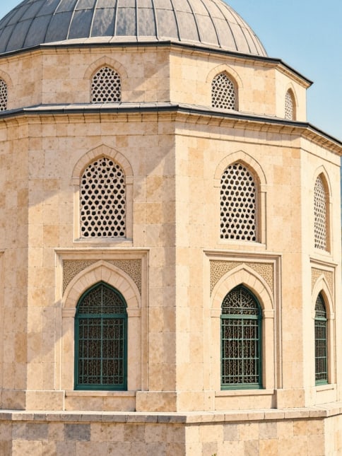 Şah Sultan Tomb çizimi, İstanbul