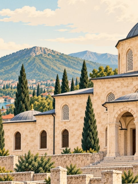 Şahinbey Millet Mosque çizimi, Gaziantep