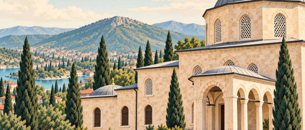 Şahinbey Millet Mosque çizimi, Gaziantep