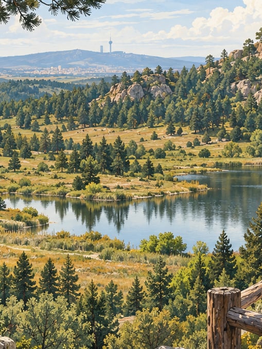 Şahinler Nature Park çizimi, Ankara