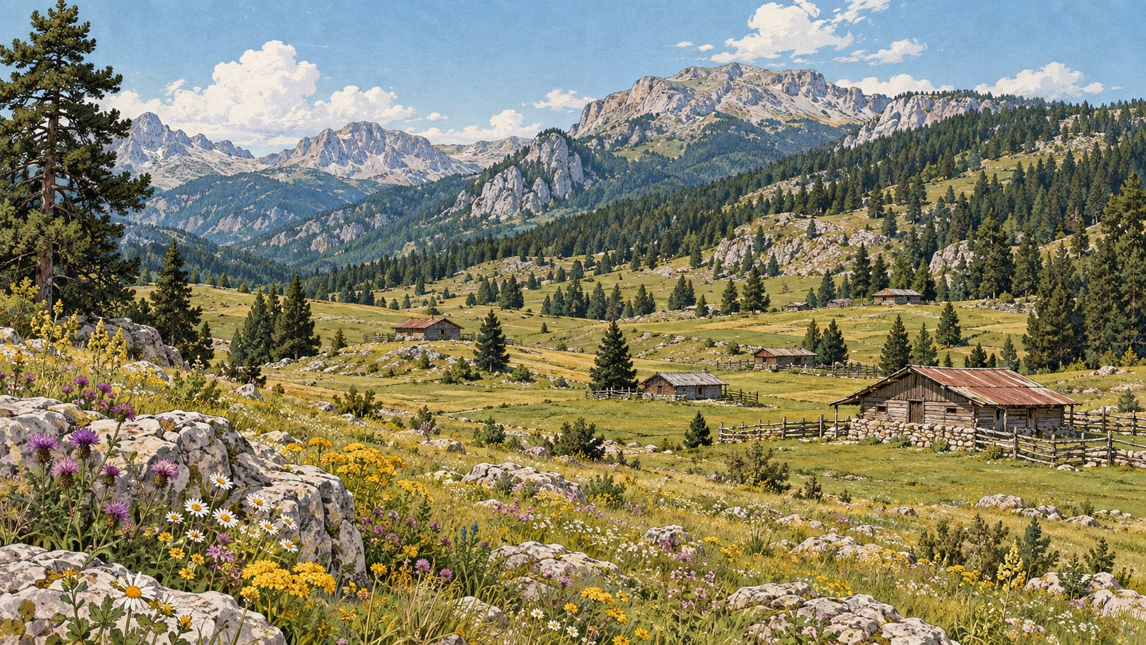 Saimbeyli-çatak Plateau çizimi, Adana