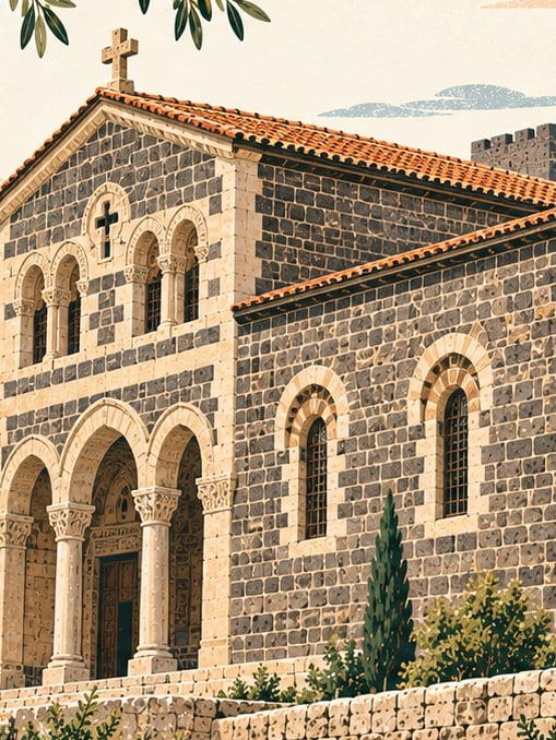 Ilustración: Iglesia de San Jorge, Diyarbakır