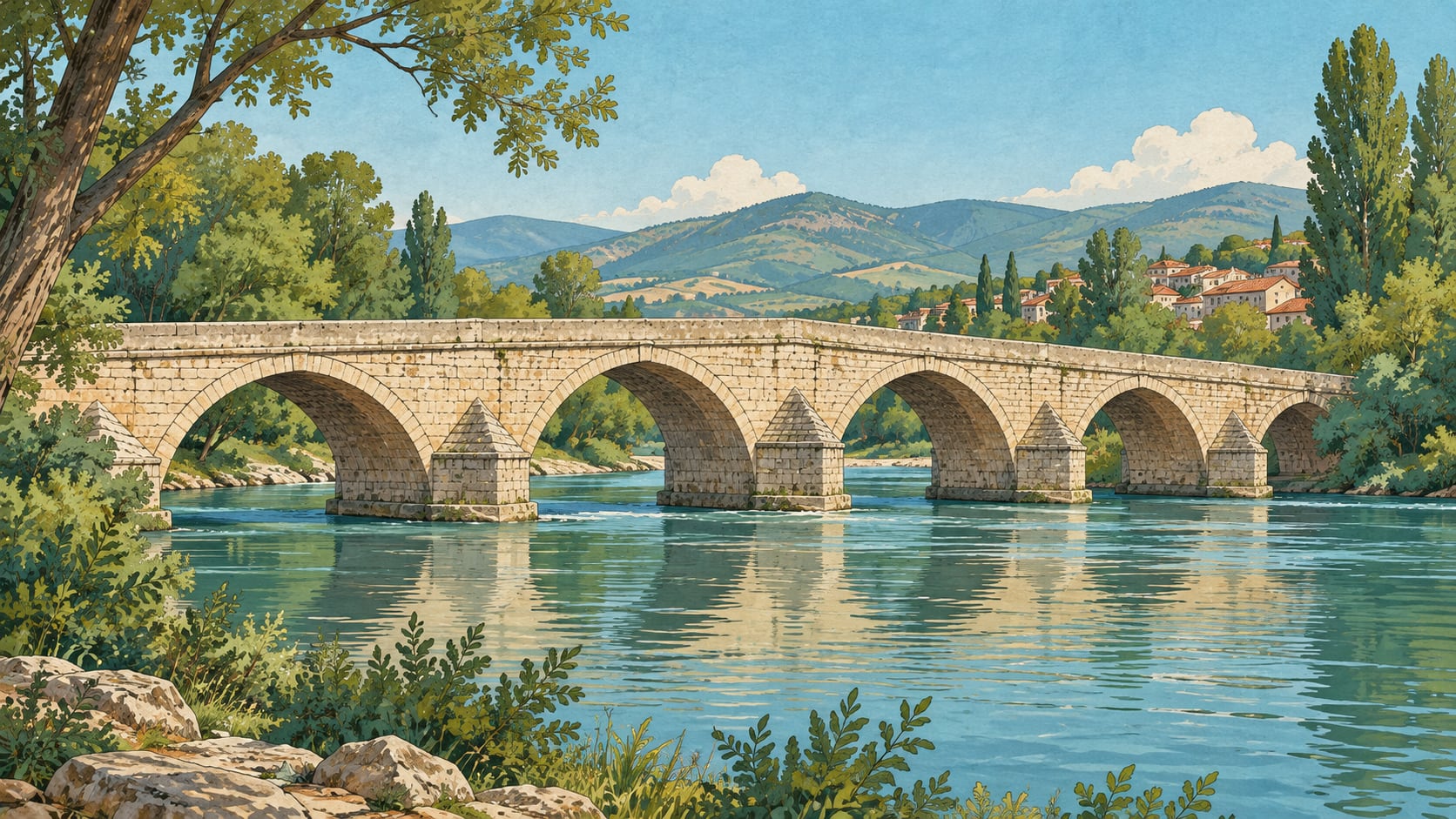 Sakarya Bridge çizimi, Sakarya