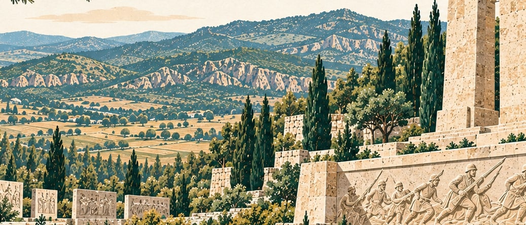 Sakarya Meydan Muharebesi Historical National Park çizimi, Ankara