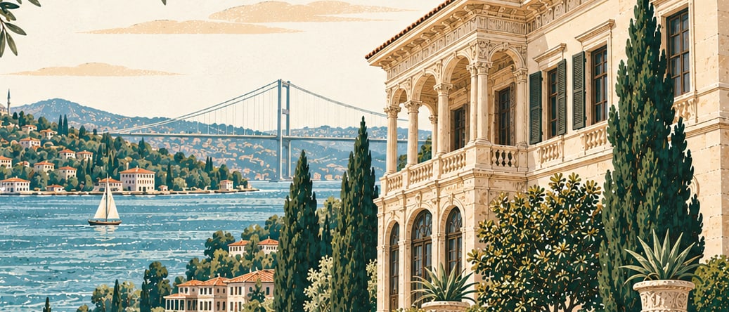 Sakıp Sabancı Müzesi çizimi, İstanbul