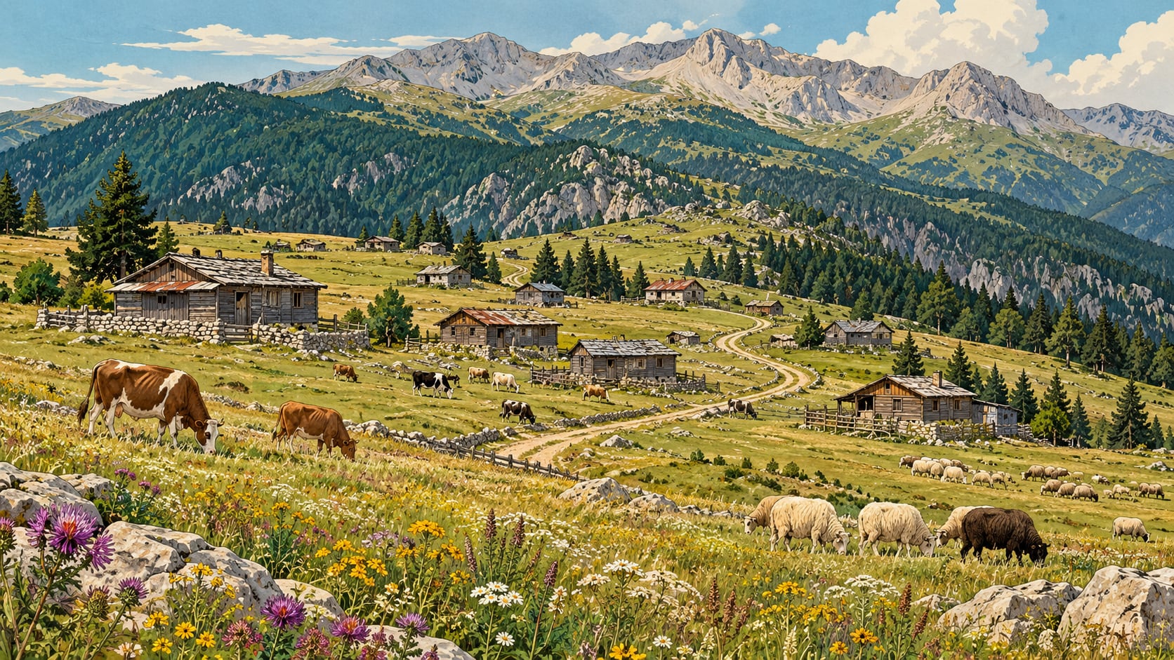 Samandağ Batıayaz Plateau çizimi, Hatay