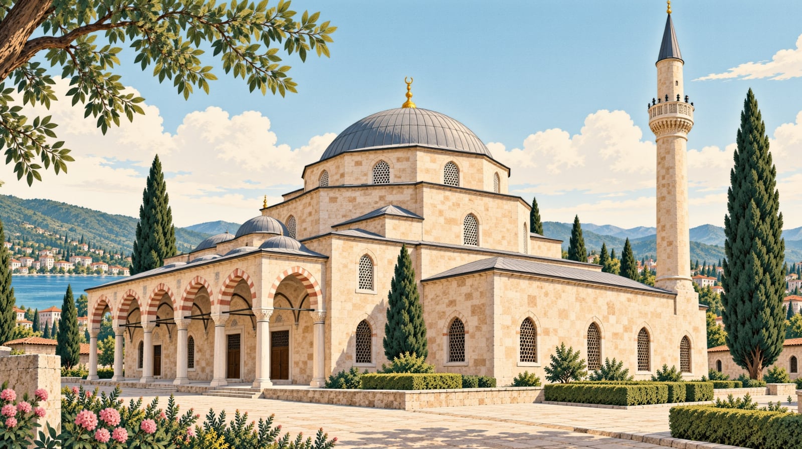 Sara Hatun Mosque çizimi, Elazığ