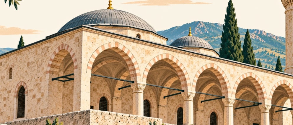 Saraçhane Mosque çizimi, Bolu