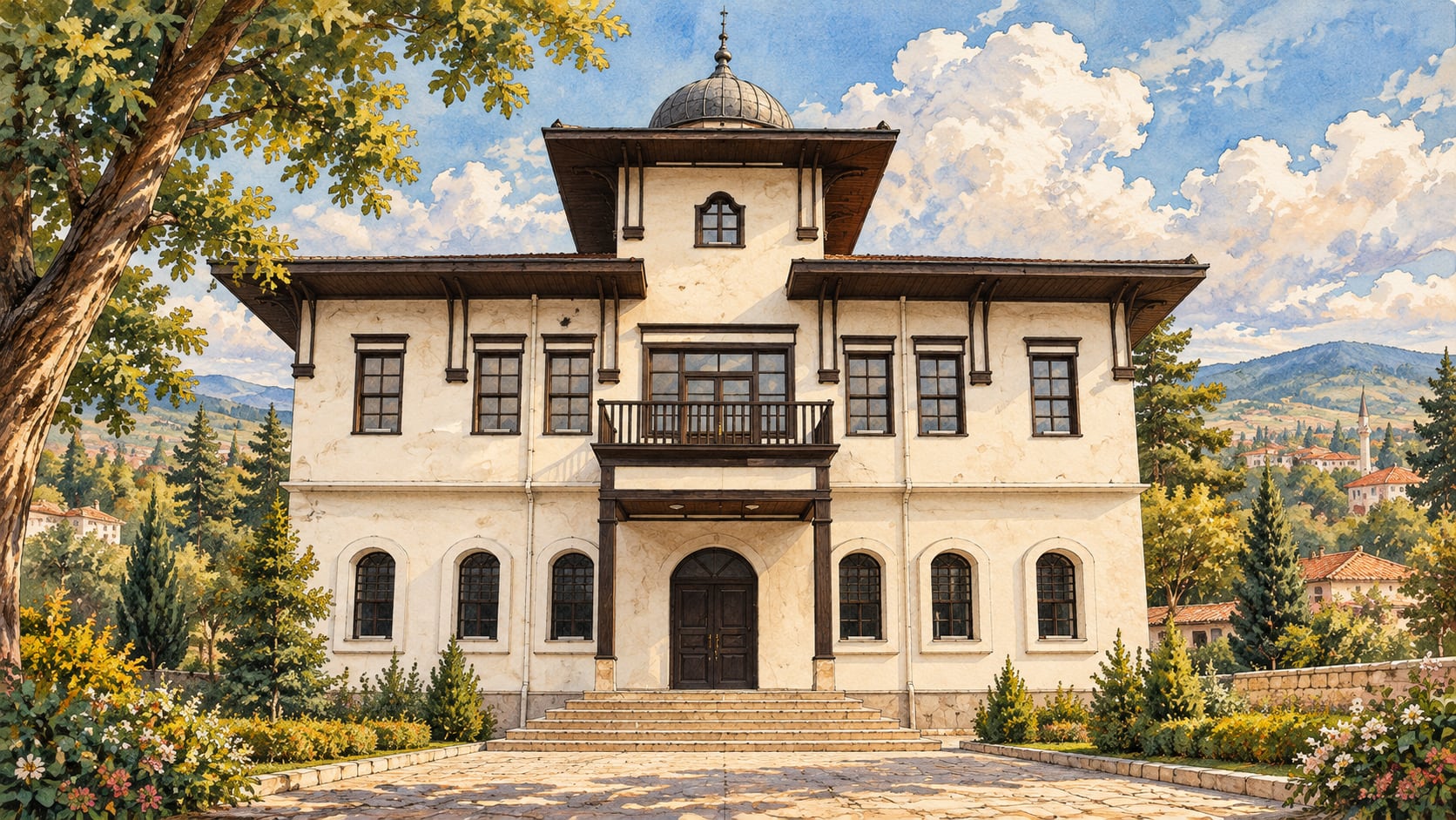 Saraydüzü Barracks Building National Struggle Museum and Congress Centre çizimi, Amasya