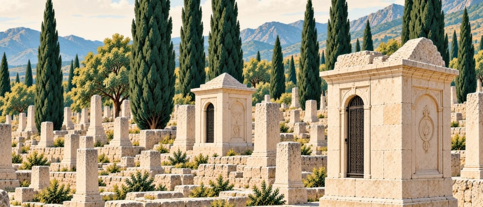 Sarayiçi Balkan Martyrs' Cemetery çizimi, Edirne