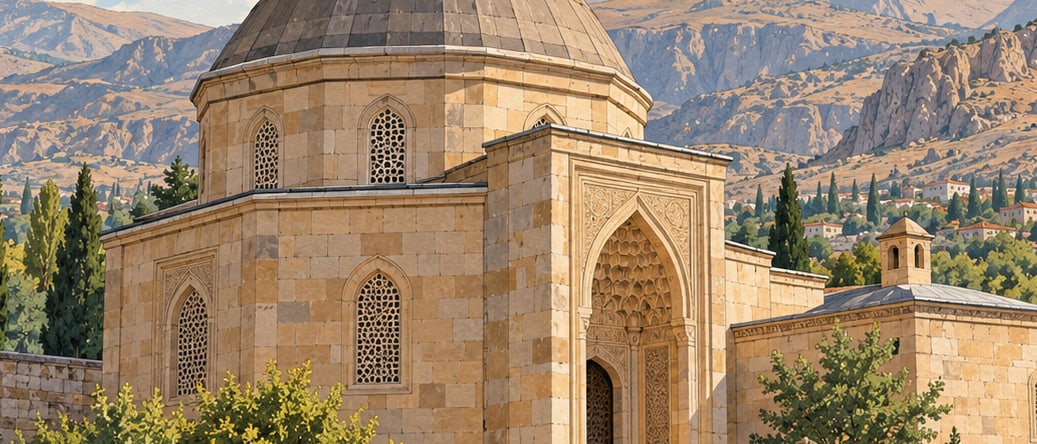 Sarı Saltuk Tomb çizimi, Niğde