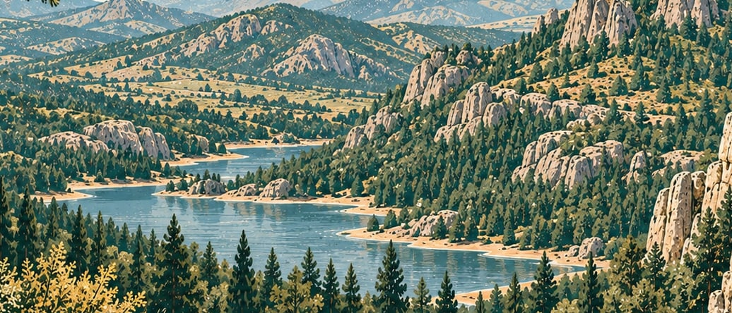 Sarıçalı Mountain National Park çizimi, Ankara