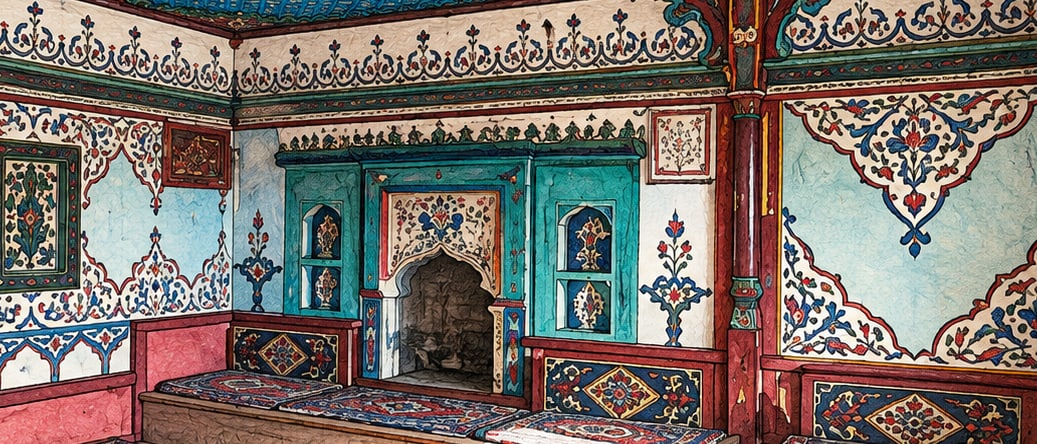 Sarıçiçek Village Rooms çizimi, Gümüşhane