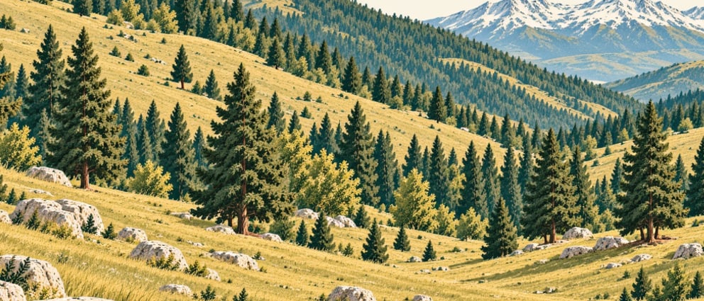 Sarıçiçek Plateau çizimi, Karabük