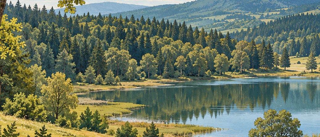 Sarıgazel Nature Park çizimi, Samsun