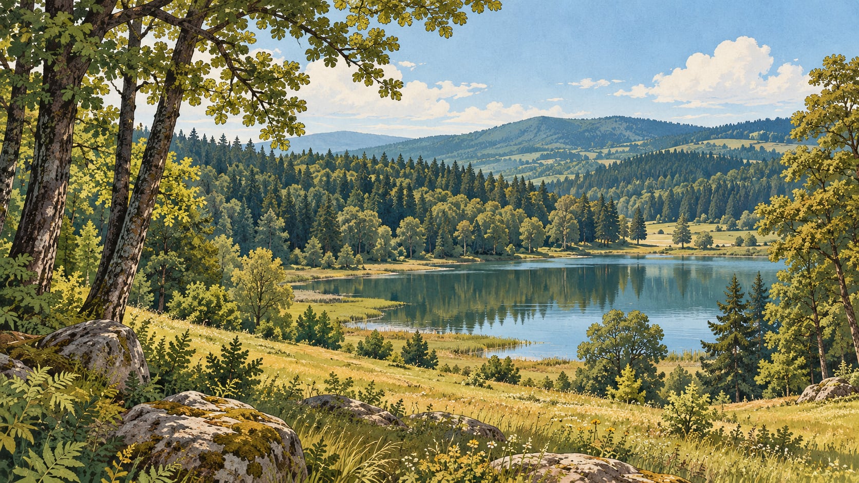 Sarıgazel Nature Park çizimi, Samsun