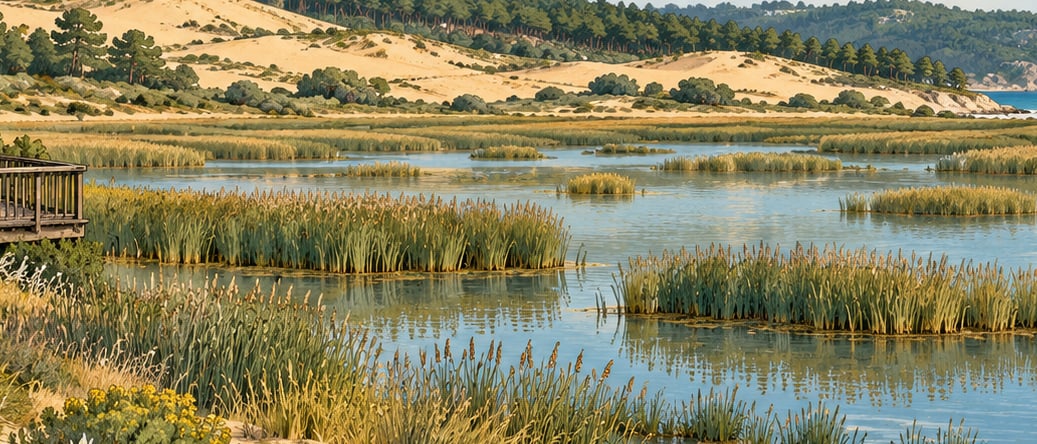 Sarıkum Nature Conservation Area çizimi, Sinop
