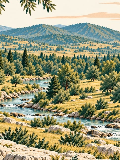 Şarlan Nature Park çizimi, Aydın