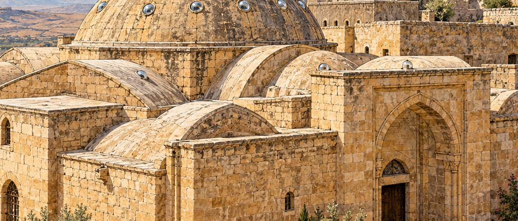 Şatana Family House / Old Ptt Building çizimi, Mardin