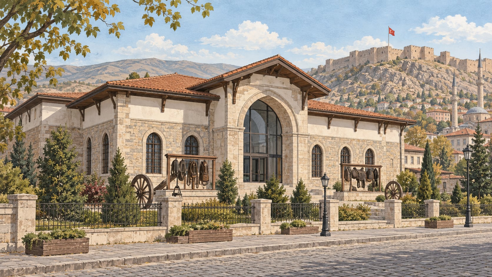 War Horses Museum çizimi, Sivas