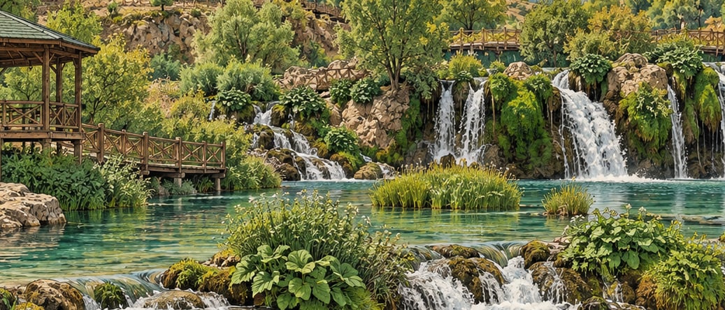 Sazlıkbaşı Nature Park çizimi, Muş