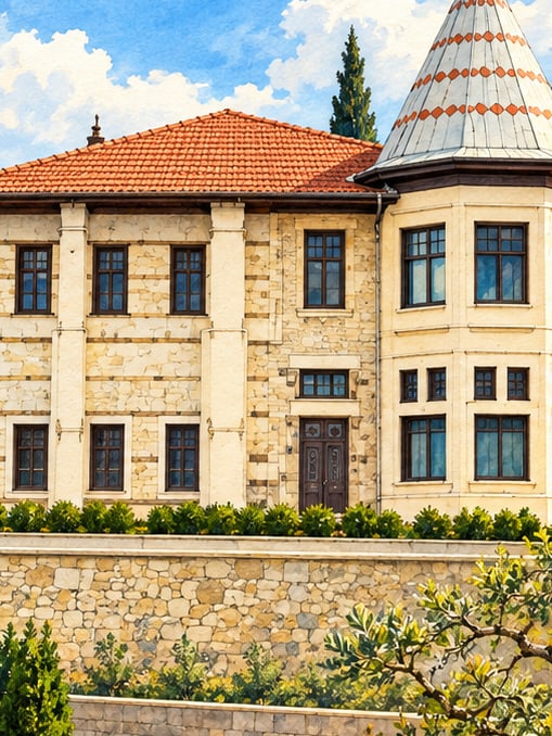 Şefik Bursalı Museum çizimi, Ankara