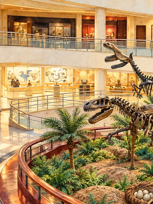Şehit Cuma Dağ Natural History Museum çizimi, Ankara