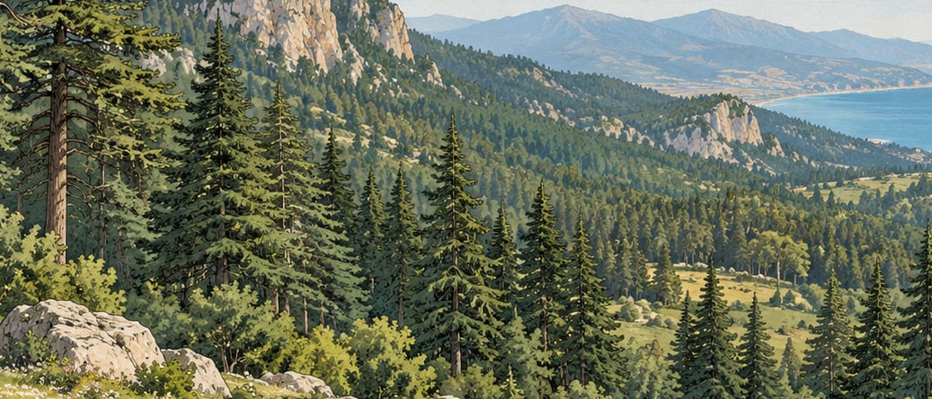 Şehitlik Nature Park çizimi, Mersin