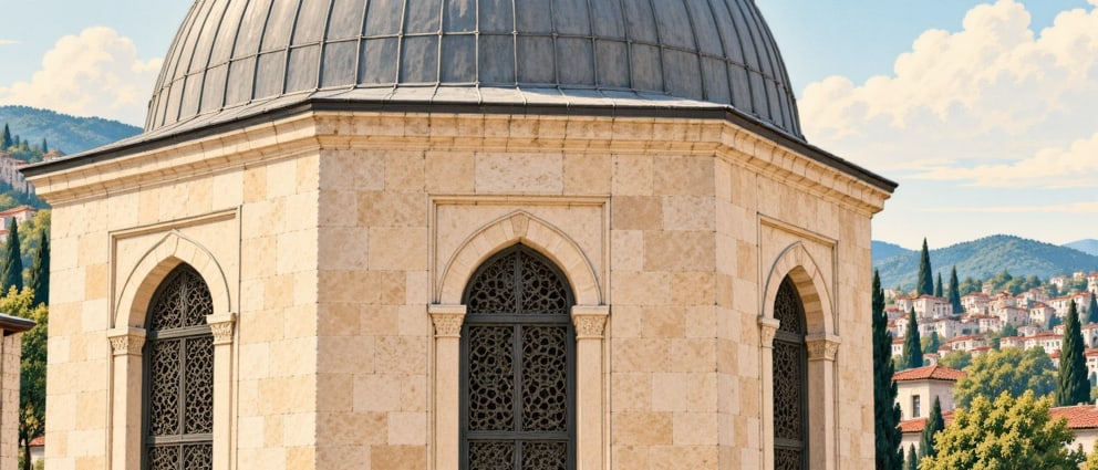 Şehzade Mehmed Tomb çizimi, İstanbul