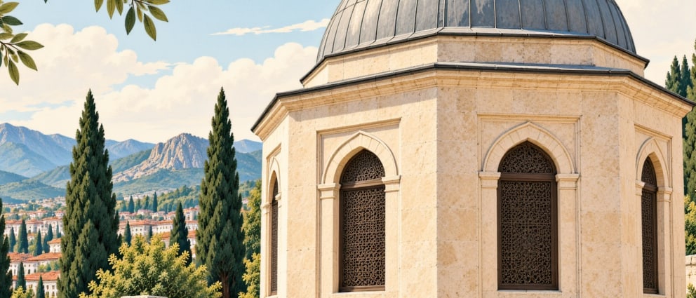 Şehzadeler Tomb çizimi, İstanbul