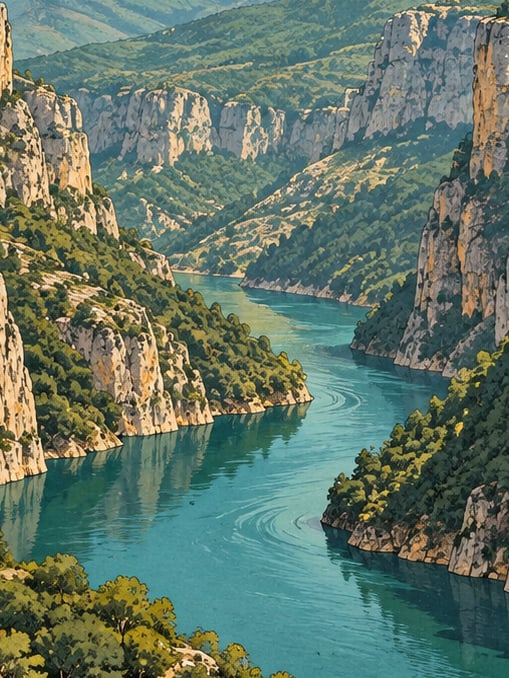 Sugar Canyon çizimi, Karabük
