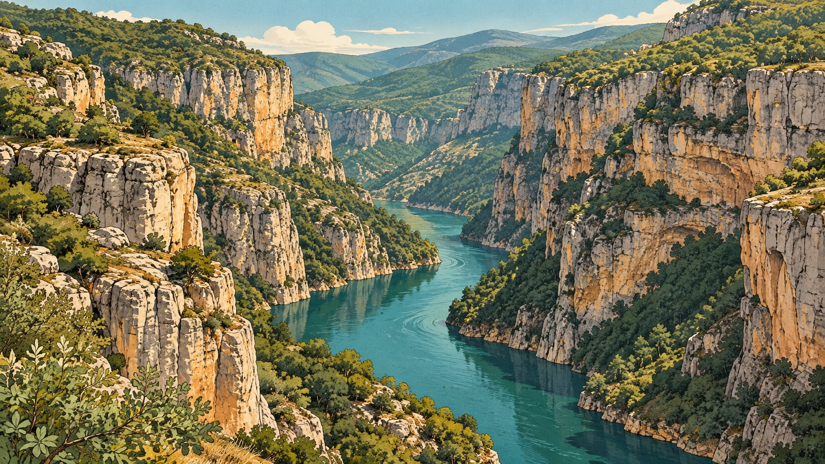 Sugar Canyon çizimi, Karabük