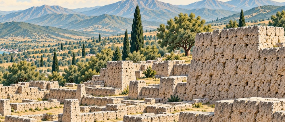 Selçuk Castle çizimi, İzmir