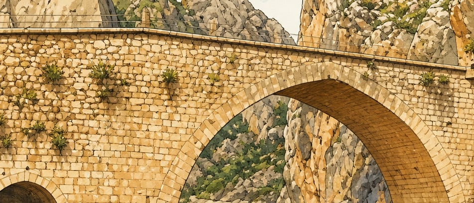 Seljuk Bridge çizimi, Adıyaman