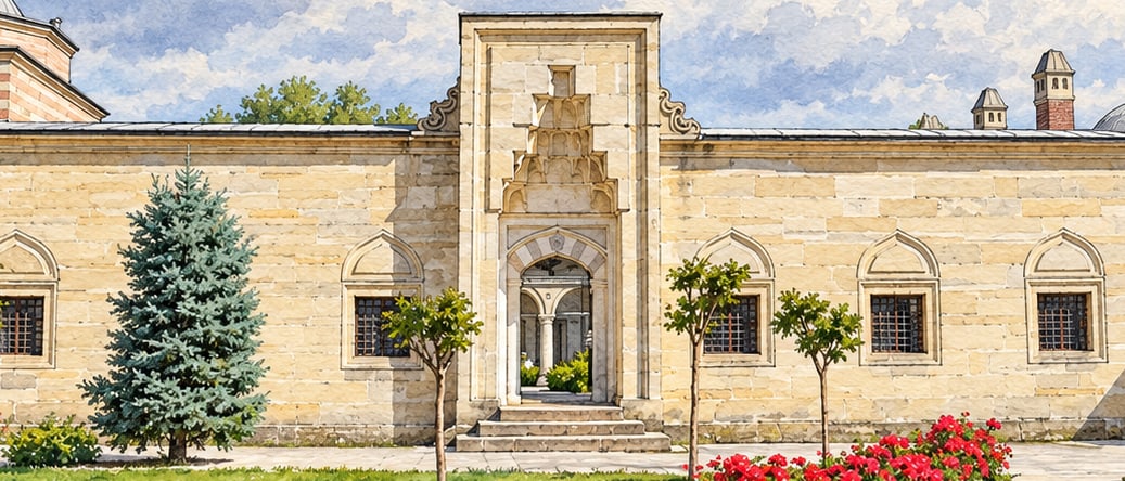 Selimiye Foundation Museum çizimi, Edirne