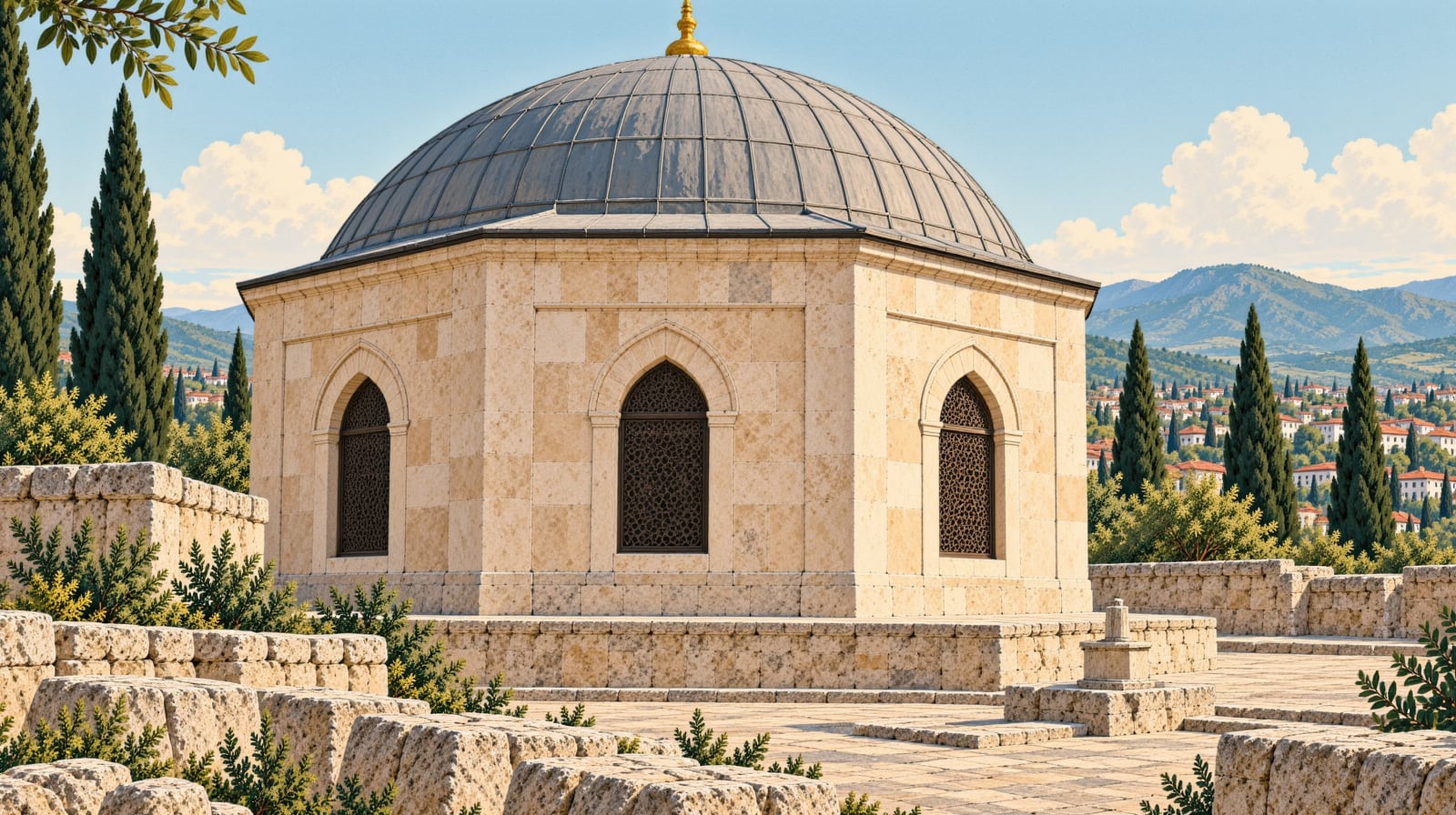 Şerifali Tomb çizimi, Niğde