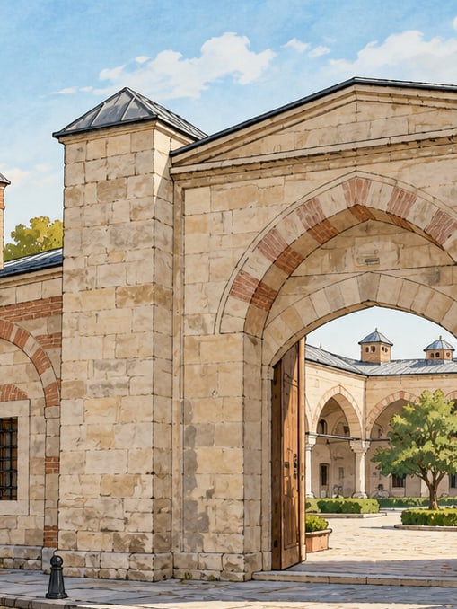 Zeichnung: Seyfe-See-Naturschutzgebiet, Kırşehir