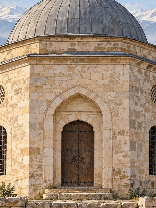 Şeyh Ahmet Kuseyri Tomb çizimi, Hatay