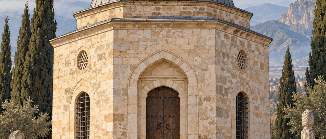 Şeyh Ahmet Kuseyri Tomb çizimi, Hatay