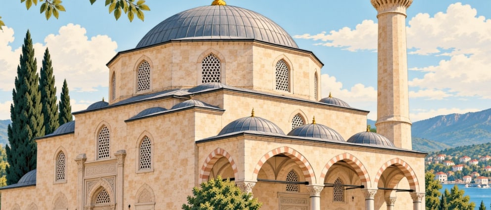 Şeyh Ethem Çelebi Mosque çizimi, Tokat