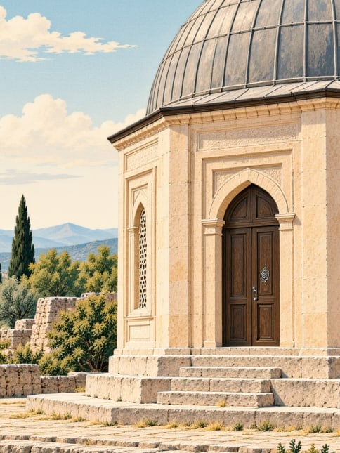 Şeyh Hamza El-kebir Tomb çizimi, Siirt