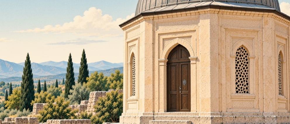 Şeyh Hamza El-kebir Tomb çizimi, Siirt