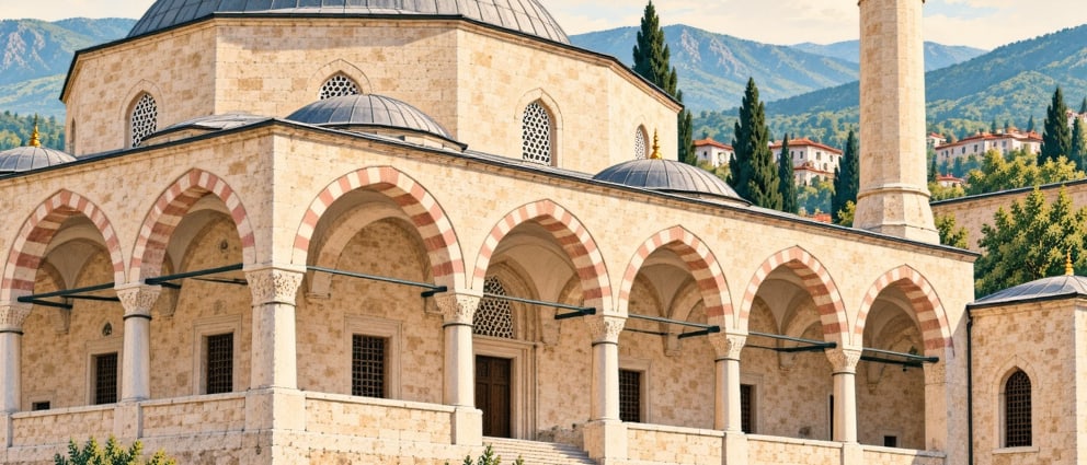 Şeyh Keramettin Mosque çizimi, Giresun
