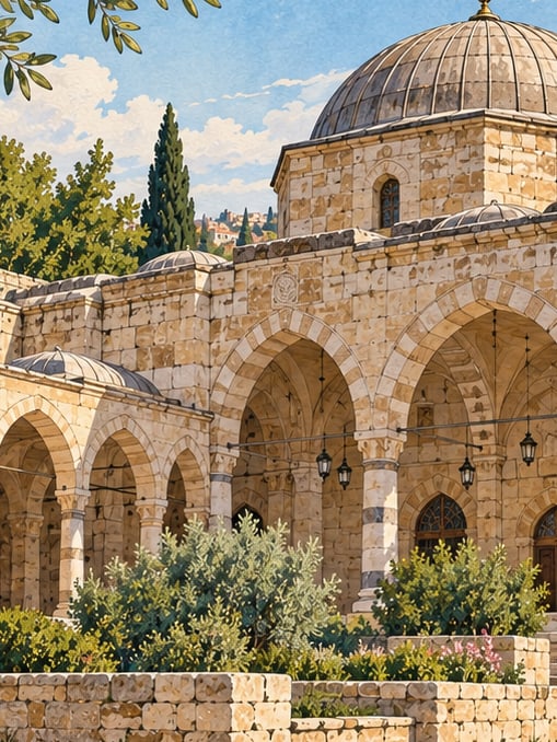 Şeyh Muhammed Bedevi Tomb çizimi, Kilis
