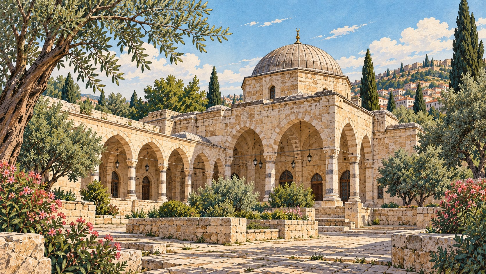 Şeyh Muhammed Bedevi Tomb çizimi, Kilis