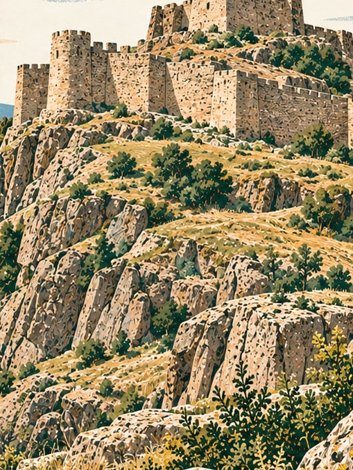 Şeytan Kalesi çizimi, Ardahan